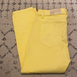 NWT MICHAEL Michael Kors Cropped Jeans